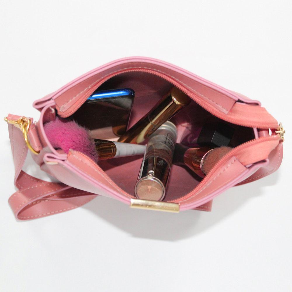 : Girl's Rexine Plain Hand Bag