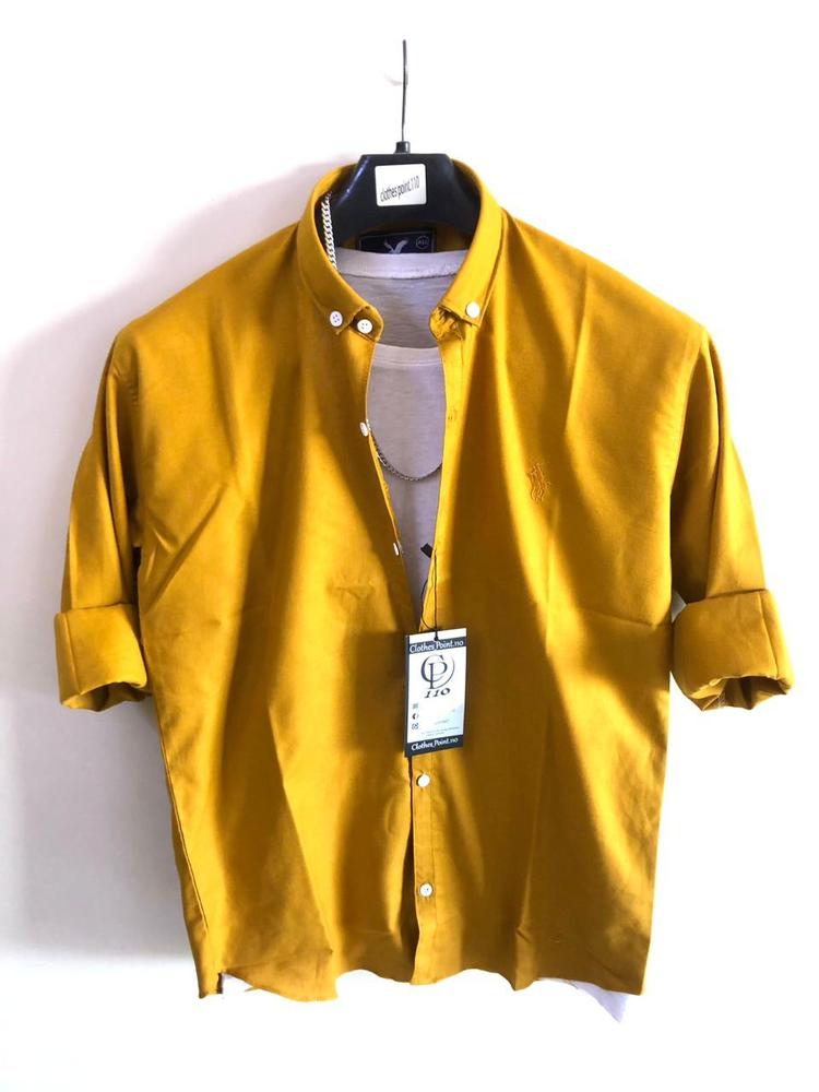 : 1 Pc Men's Cotton Plain Polo Shirt
