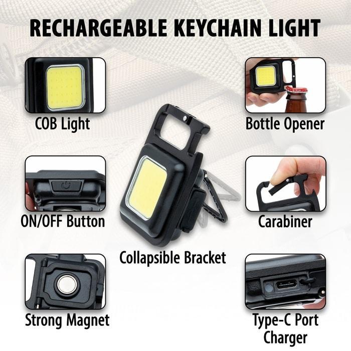 USB Rechargeable LED Flashlight
