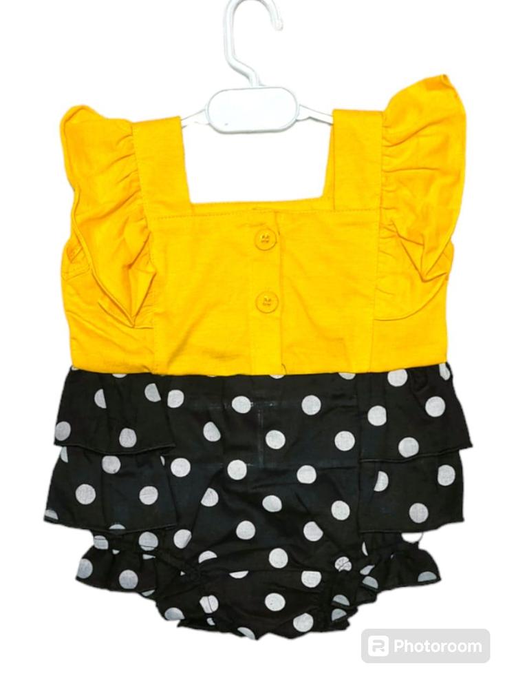 1 Pc Fancy Romper For Baby Girl